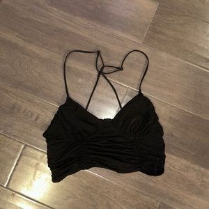 Urban Outfitters Black Bralette/Crop Top Size M